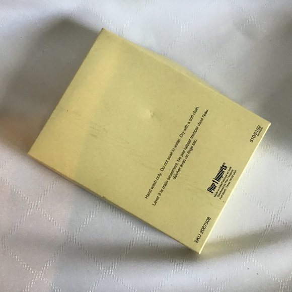 Pier 1 Imports Set of 4 Canape Spreading Knives with Glass Bead Handles - Picture 5 of 5